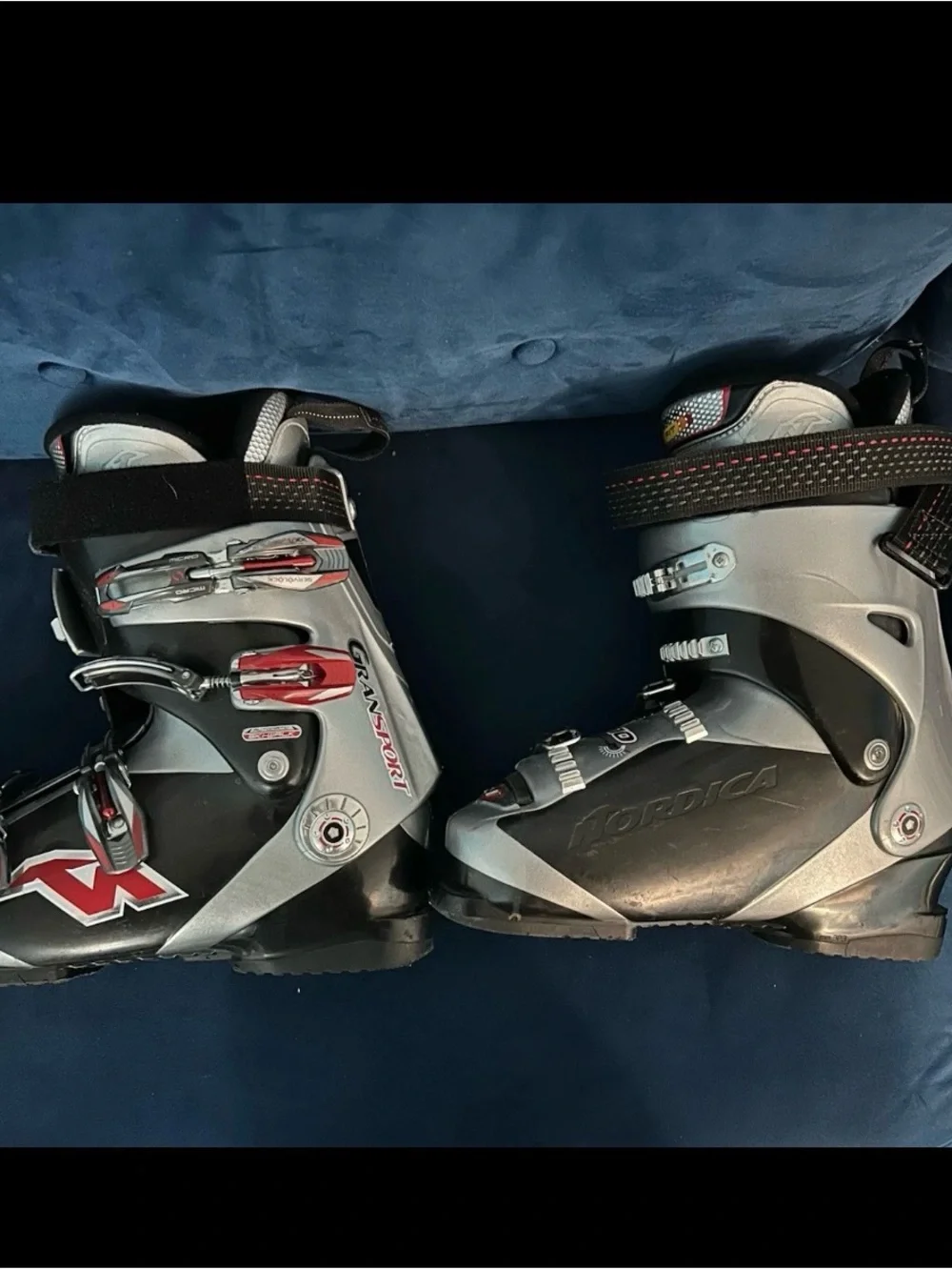 Nordica Gransport Ski Boots Gray Black 323 mm 280-285 Micro Comfort Fit
